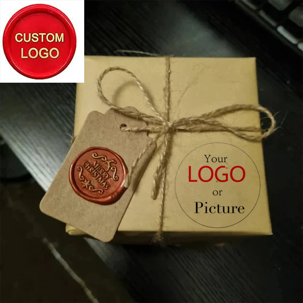 Wax Seal Letter Kit - Custom LOGO Wedding Sealing wax Christmas