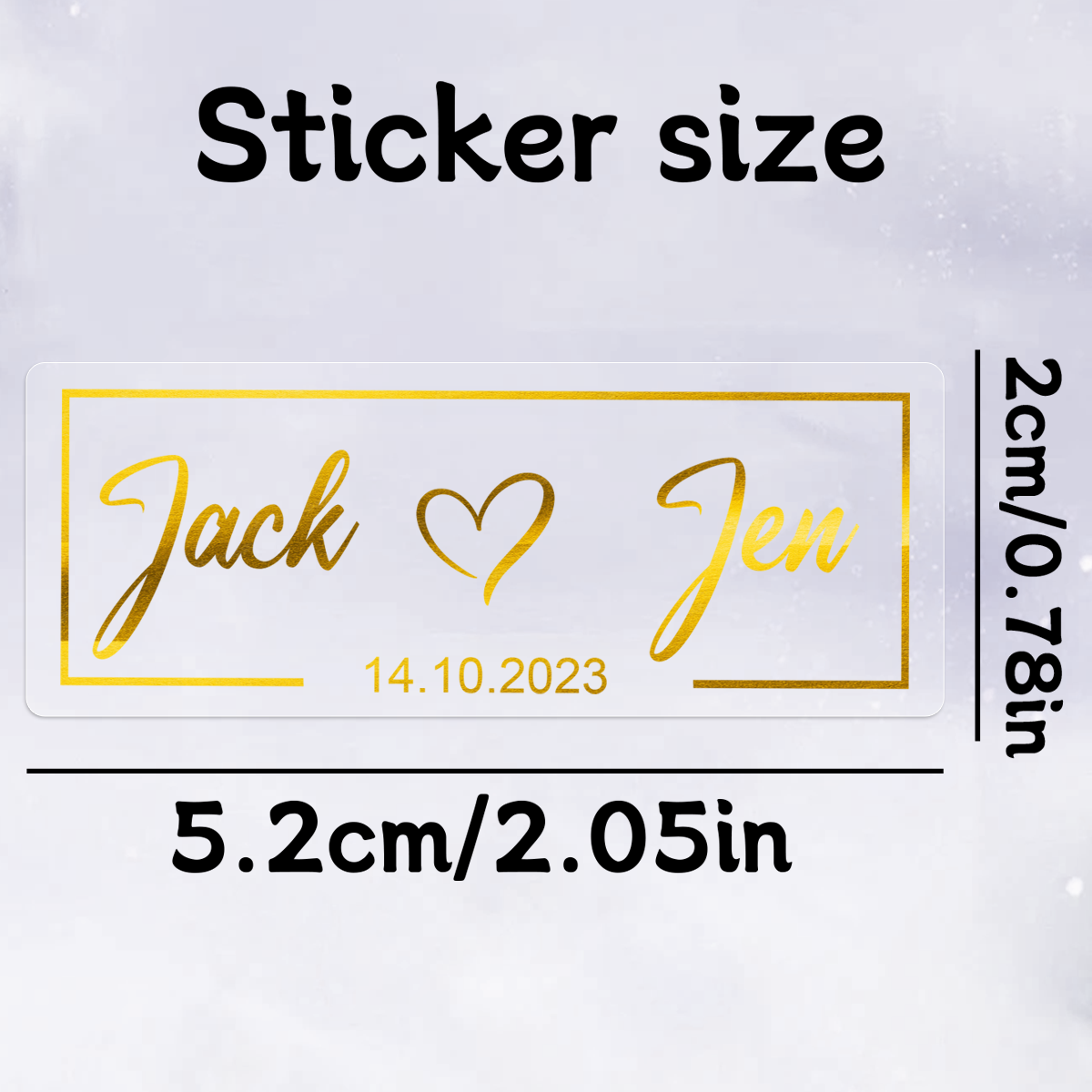 30-240pcs Custom Gold Stamping - Personalised Candle Label 评论和价格