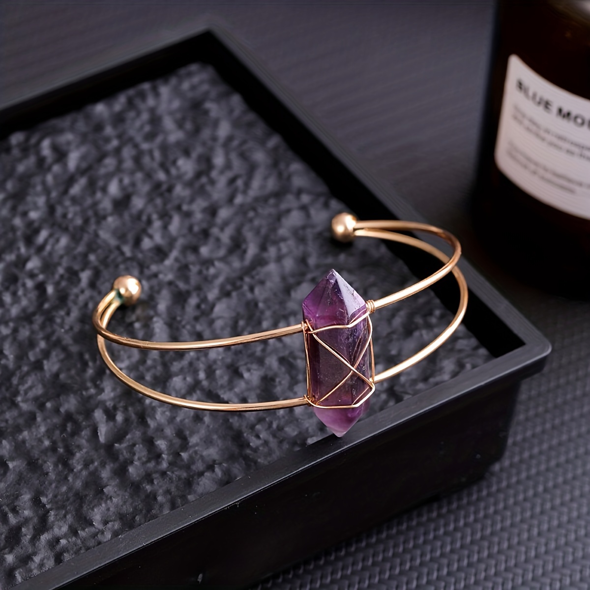 YEEVAA 1pc Natural Crystal Gem - Coordinates Bracelet 评论和价格
