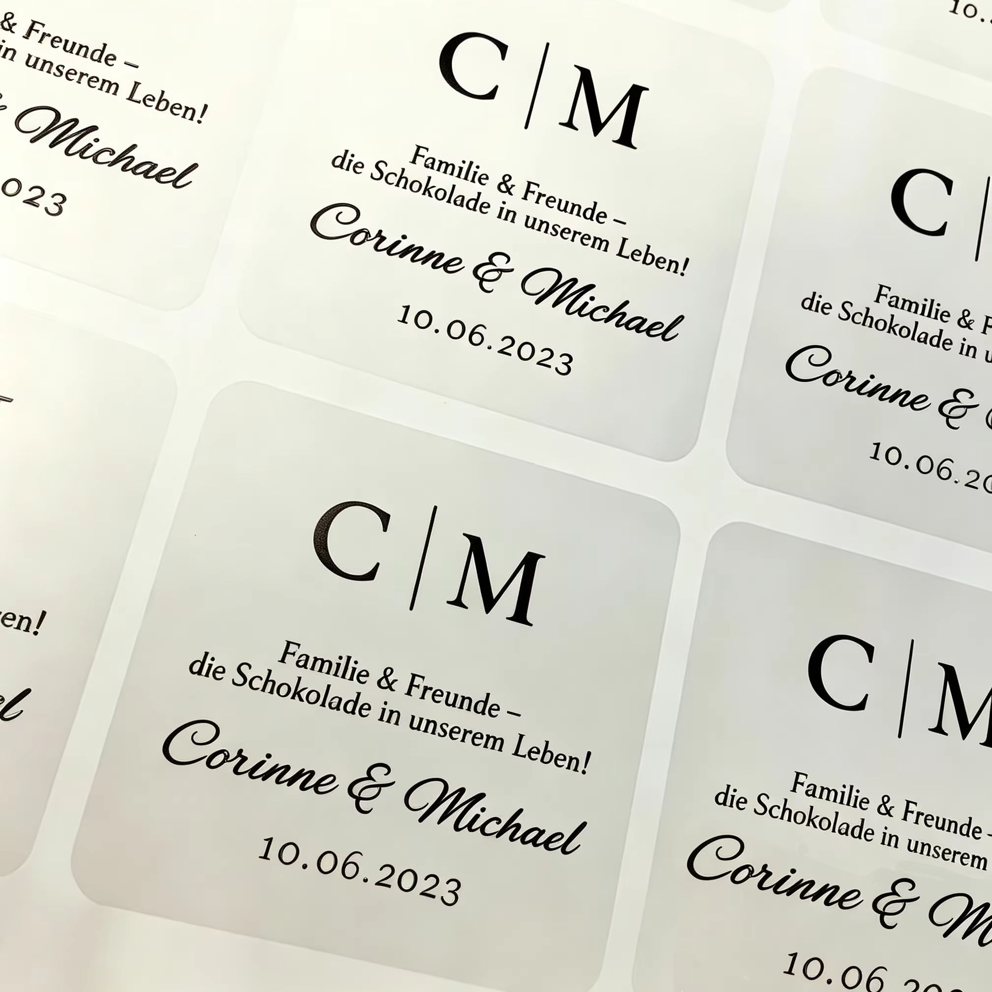 100 Sheets Personalized Weddin - Personalised Candle Label 评论和价格