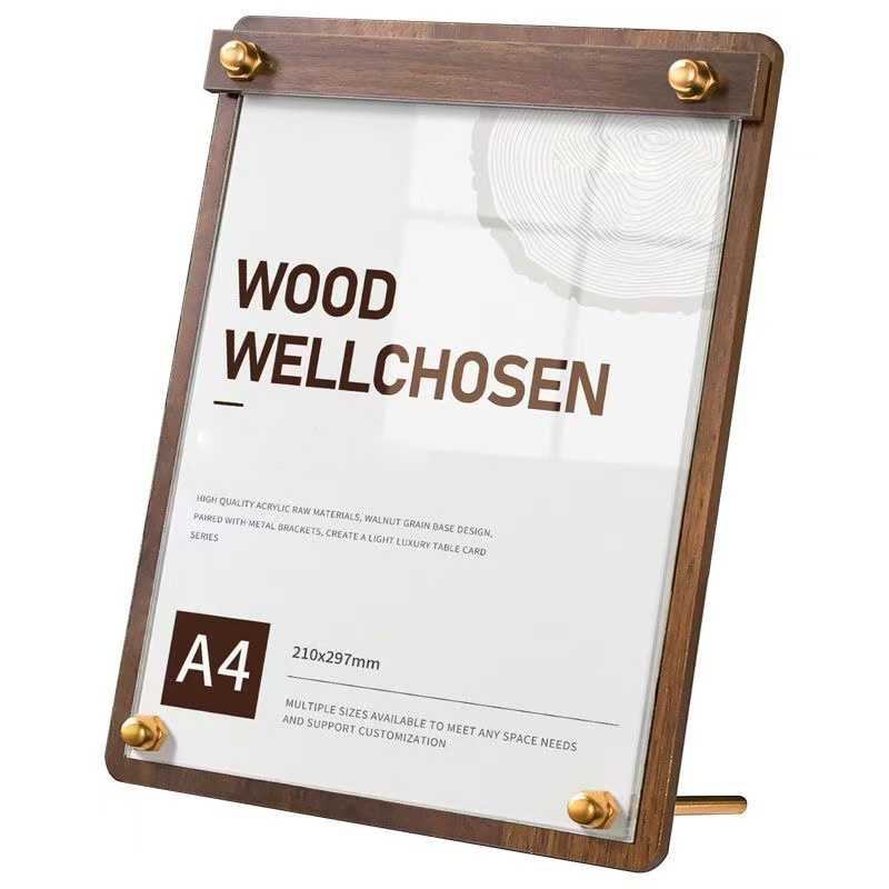 Custom A4/A5 Acrylic Wood Grai - Custom Map Poster 评论和价格