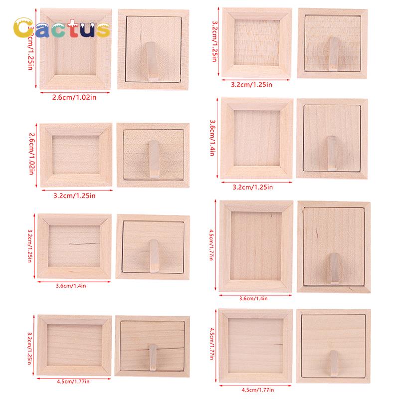 1Pc 1/12 Dollhouse Miniature W - Engraved Wood Frame 评论和价格