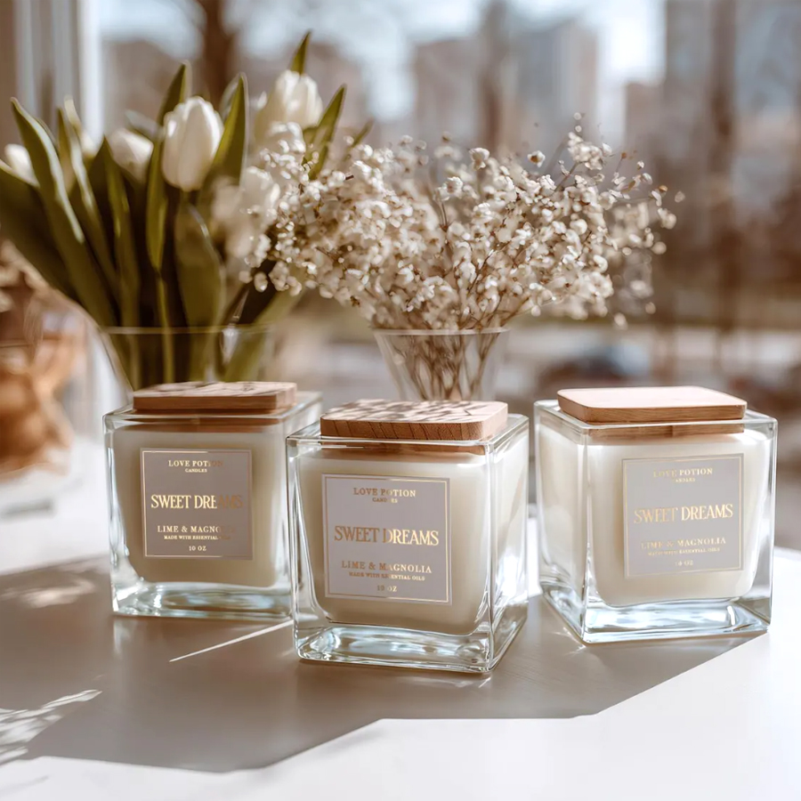 50PCS Personalized Candle Labe - Personalised Candle Label 评论和价格