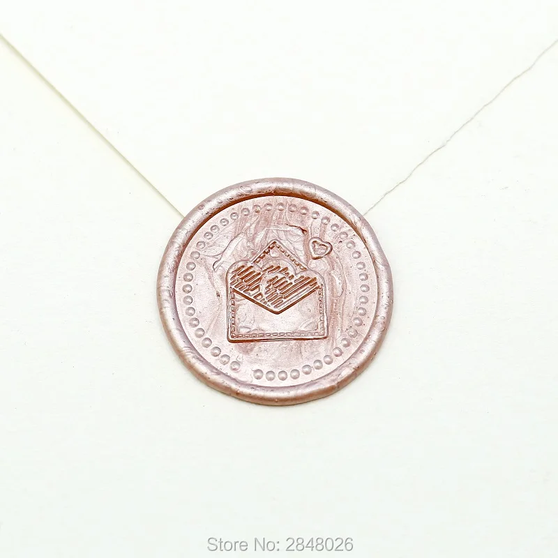 Love letter  Wax Seal Stamp,En - Wax Seal Letter Kit 评论和价格
